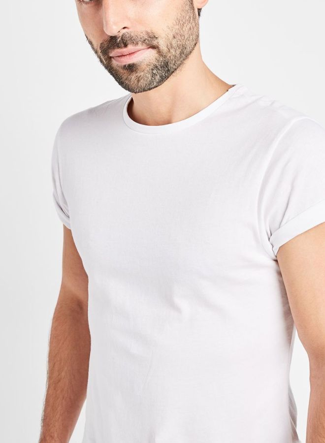 trendyol Crew Neck T-Shirt White - Image 4