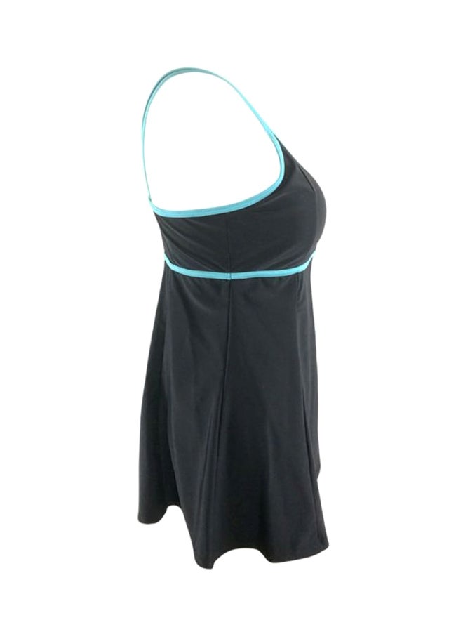 QiaoKai One-Piece Swimwear Black/Blue  - Image 3