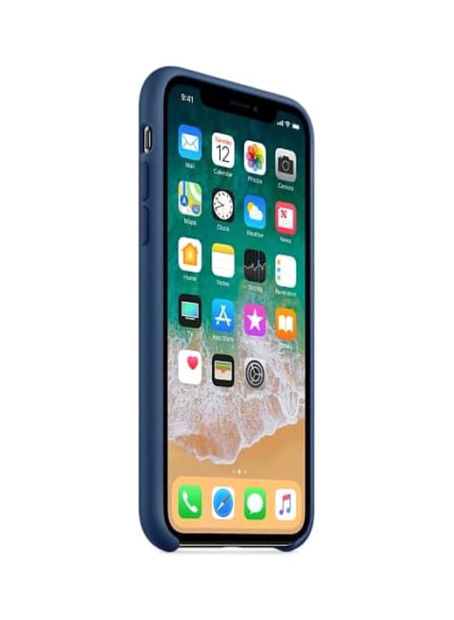 MARGOUN - Protective Case Cover For Apple iPhone X Blue - Image 1