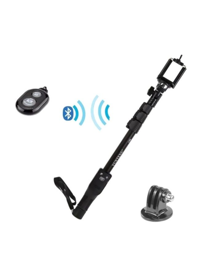 MARGOUN Monopod Bluetooth Selfie Stick With Remote Black - Image 2
