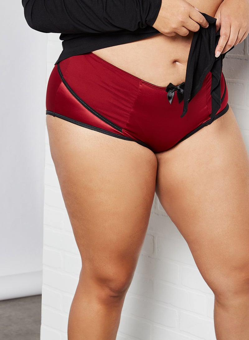PARFAIT - Highwaist Briefs Rio Red - Image 1