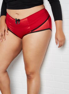 PARFAIT Highwaist Briefs Red&Black  - Image 1