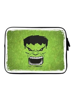 Premium Designer Sleeve With Strap For 15 Inch Laptop Screaming Hulk