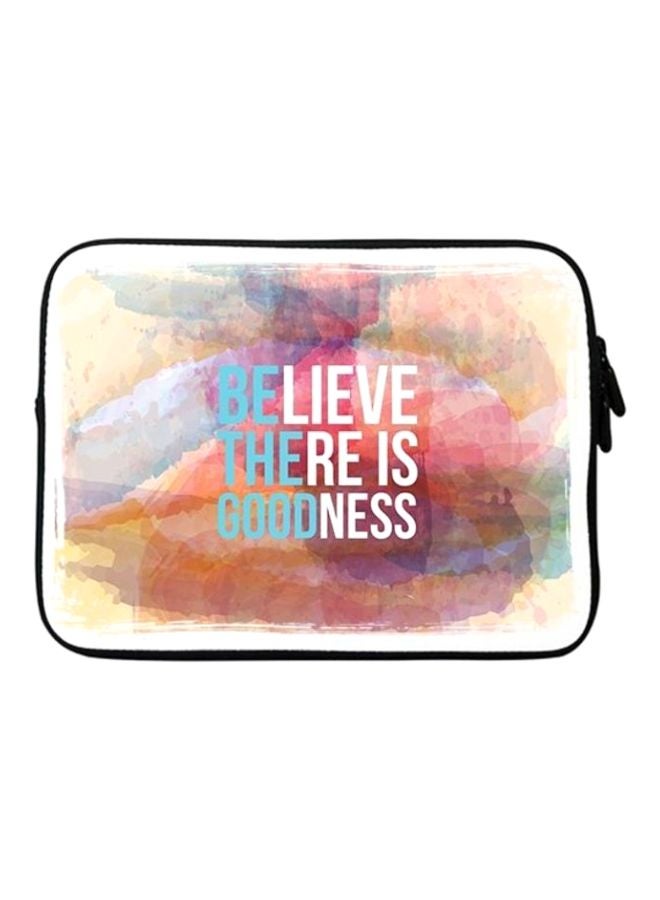 Stylizedd Designer Laptop Sleeve With Strap For 15-Inch Laptop Pink/Beige/White - Image 1