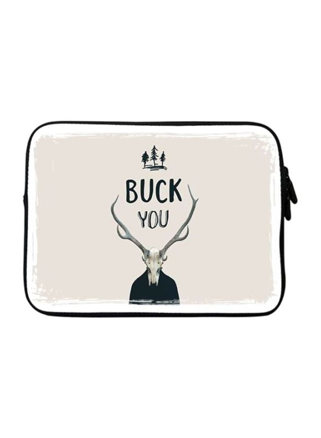 Stylizedd Designer Protective Sleeve With Strap For 15-Inch Laptop Buck You - Image 1