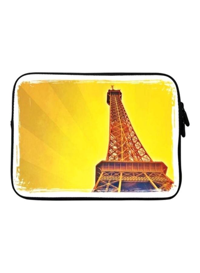 Stylizedd Printed Designer Sleeve With Strap For 15-Inch Laptop Paris Heights - Image 1