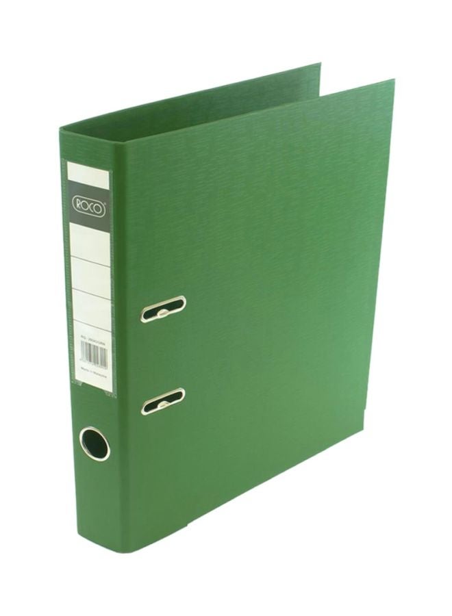 ROCO F4/A4 Standard Box File Green