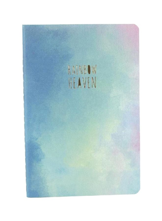 A5 Lined Soft Cover Notebook Heaven Blue/Pink