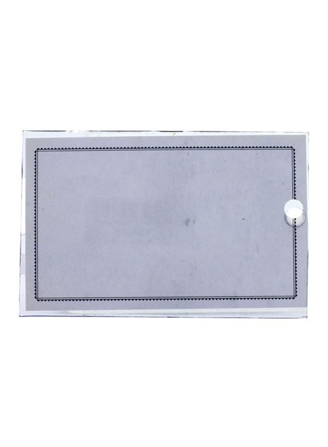 روكو حامل هوية قابل للسحب شفاف