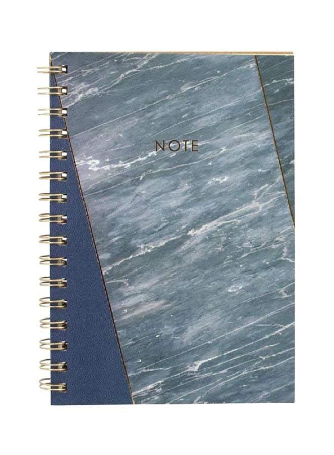 روكو دفتر ملاحظات مسطر ذو غلاف مقوى مقاس A5 رمادي