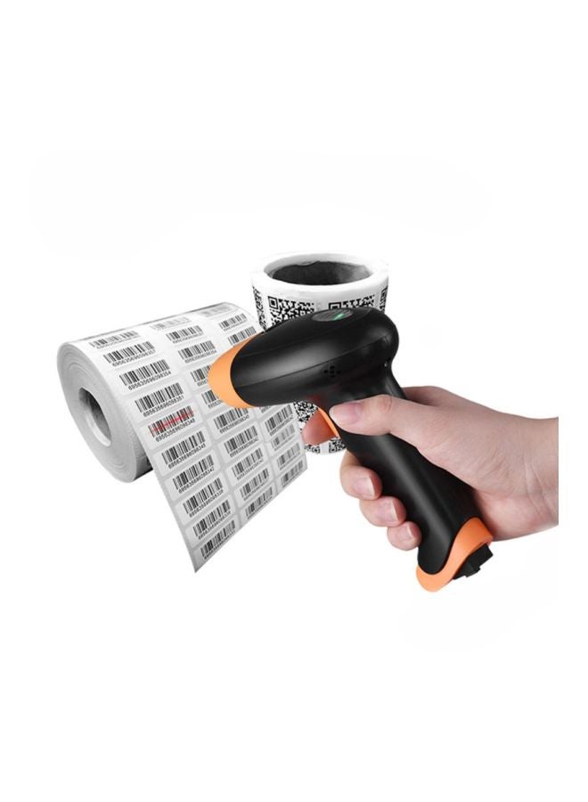 أيبيسي ماسح باركود لاسلكي أسود /برتقالي. - Image 2