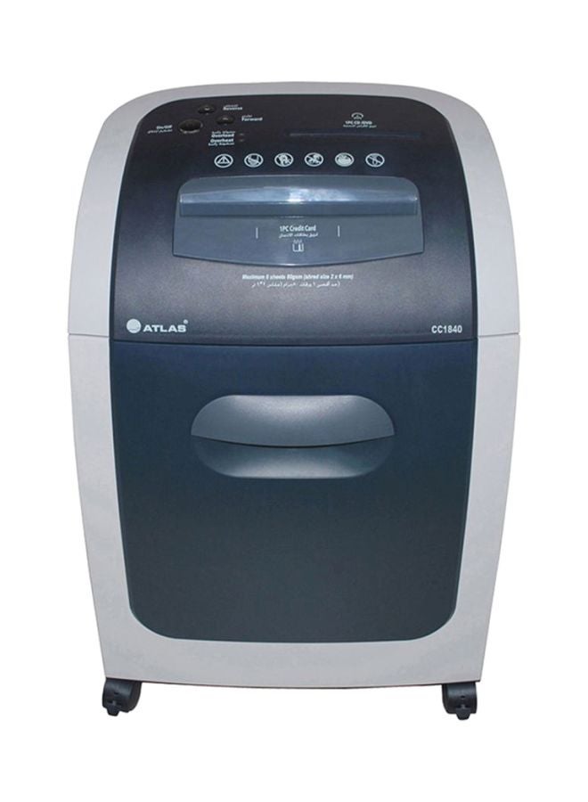 ATLAS - Cross Cut Shredder Blue - Image 1
