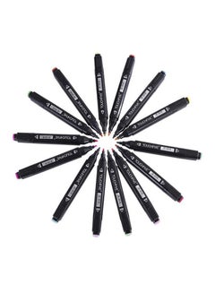 TOUCHFIVE 40-Piece Architectural Color Marker Set Multicolour  - Image 3