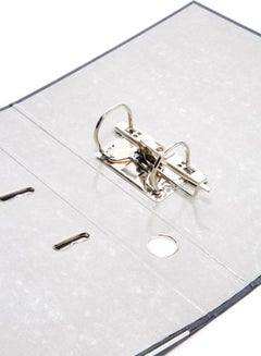 ATLAS Lever Arch File Folder Black/Silver  - Image 2