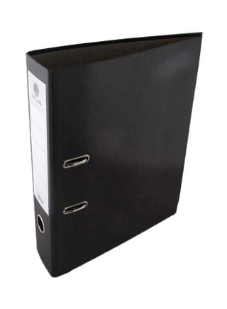 Lever Arch File Folder Black/Silver - v1601998392/N24253618A_1