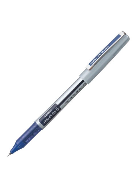 DX5 Roller Ball Pen Silver/Blue