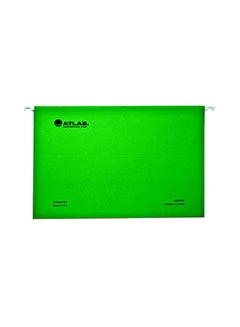 ATLAS 50-Piece Suspension Hanging File Set Green 