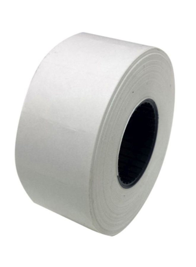 ATLAS Double Line Pricing Label White 