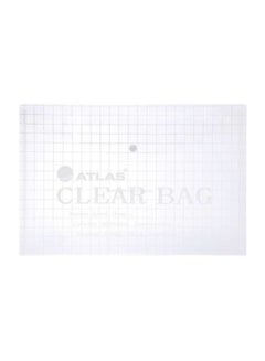 ATLAS Bag Style File Folder Clear 