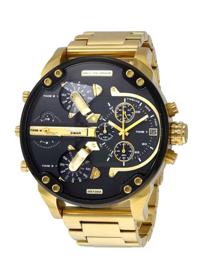 DIESEL Men's Mr. Daddy 2.0 Water Resistant Chronograph Watch DZ7333 - Image 4