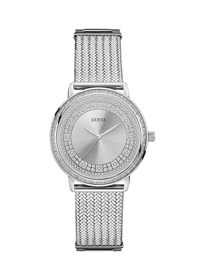 Women's Stainless Steel Water Resistant Analog Watch W0836l2
