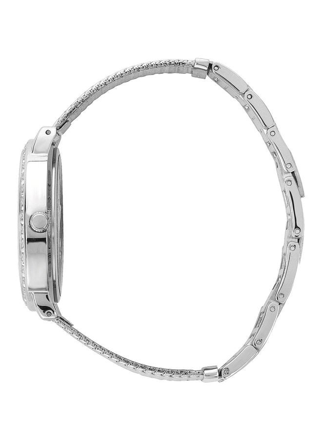 Women's Stainless Steel Water Resistant Analog Watch W0836l2