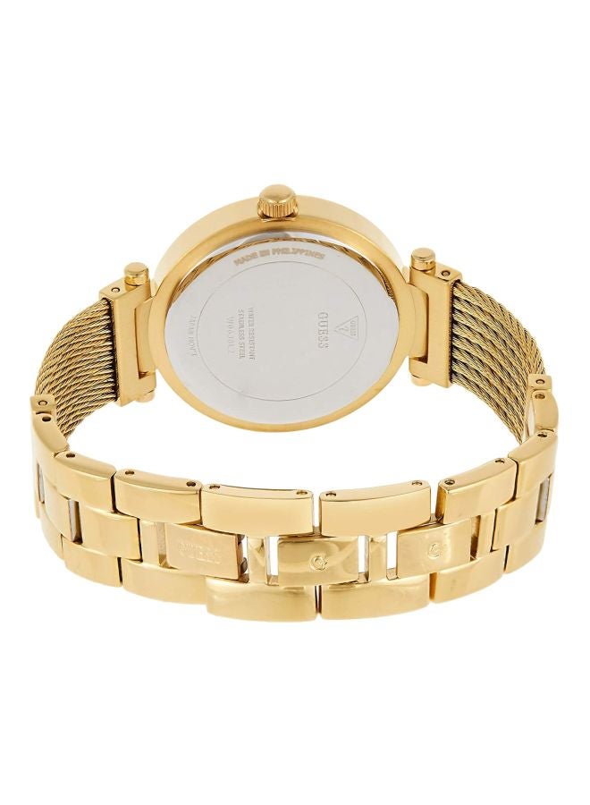 GUESS Women's Water Resistant Analog Watch W0638L2 - 37 mm - Gold - Image 2