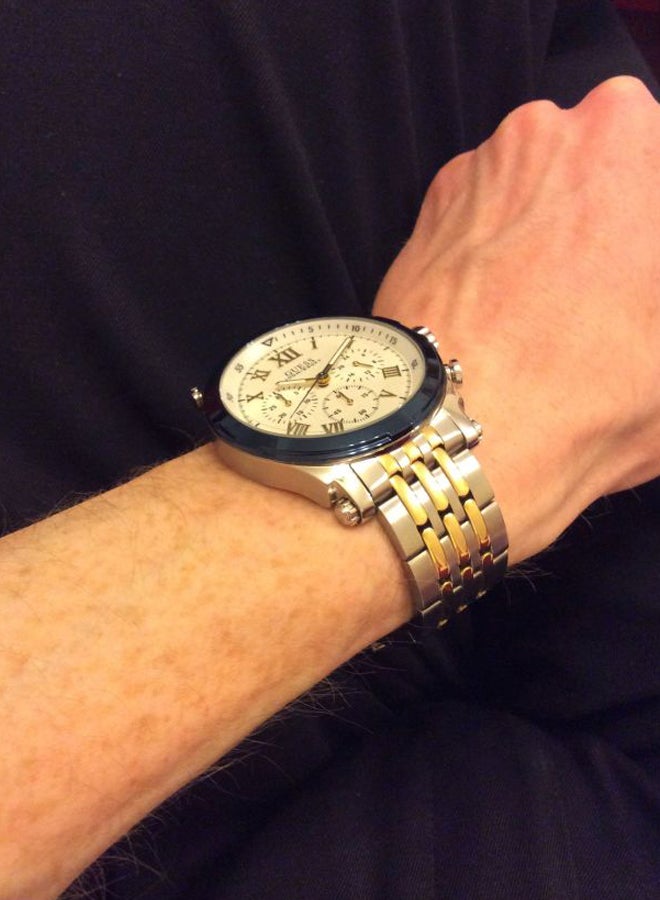 جس ساعة يد كرونوغراف مقاومة للماء آنكور طراز W1104G1 men - Image 4