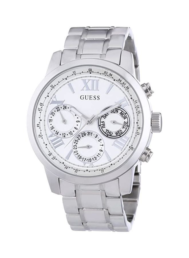 جس ساعة يد بعقارب سنرايز مقاومة للماء طراز W0330L3 للرجال - Image 1