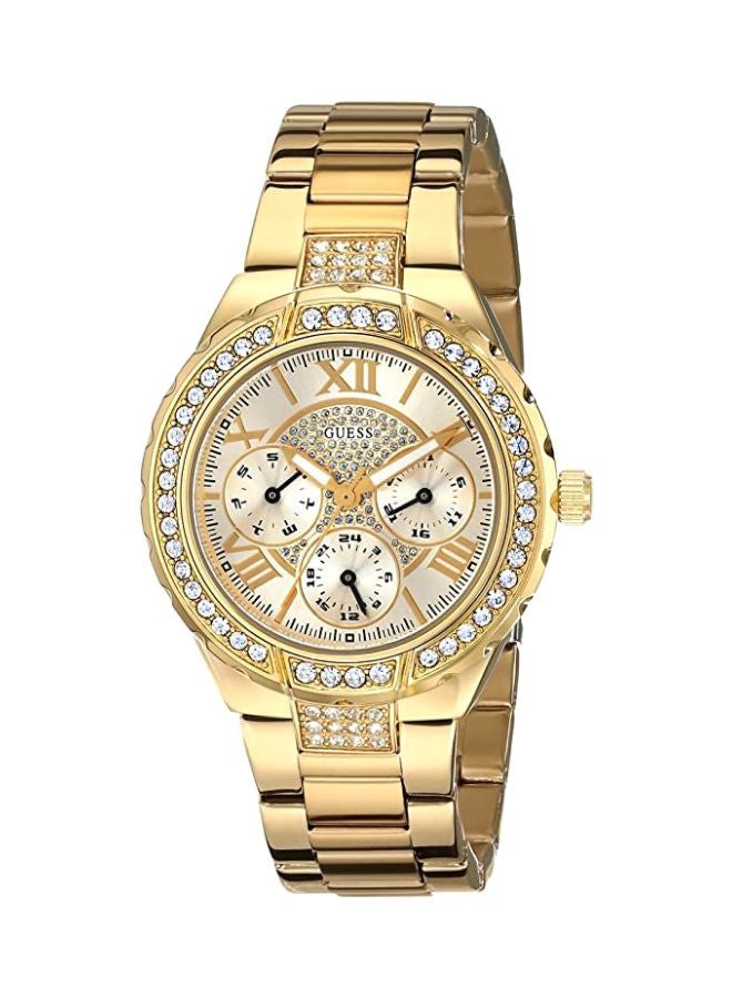 جس ساعة يد بعقارب مقاومة للماء طراز U0111L2 للنساء - Image 1