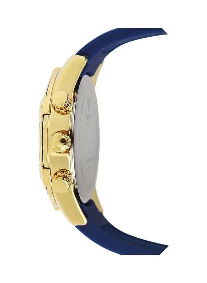 جس ساعة يد بعقارب مقاومة للماء طراز W0562L2 - مقاس 36 مم - لون أزرق للنساء - Image 3