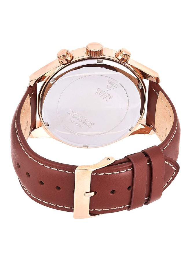 GUESS men Water Resistant Analog Watch W0500G1 - Image 2