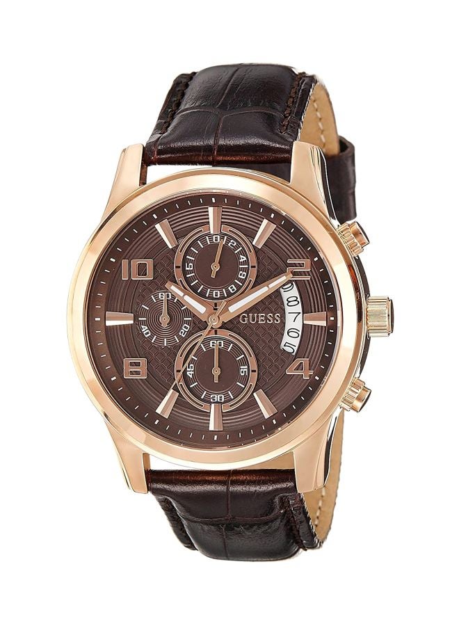 جس ساعة يد كرونوغراف مقاومة للماء طراز W0076G4 للرجال - Image 1