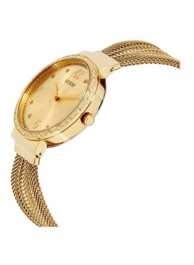 جس ساعة يد بعقارب مقاومة للماء طراز W1083L2 للنساء - Image 4