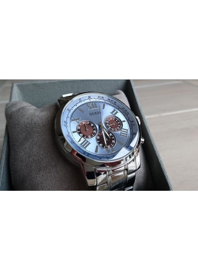 جس ساعة يد كرونوغراف مقاومة للماء طراز W0379G6 للرجال - Image 4