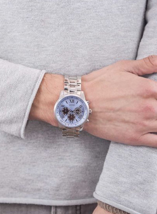 جس ساعة يد كرونوغراف مقاومة للماء طراز W0379G6 للرجال - Image 5