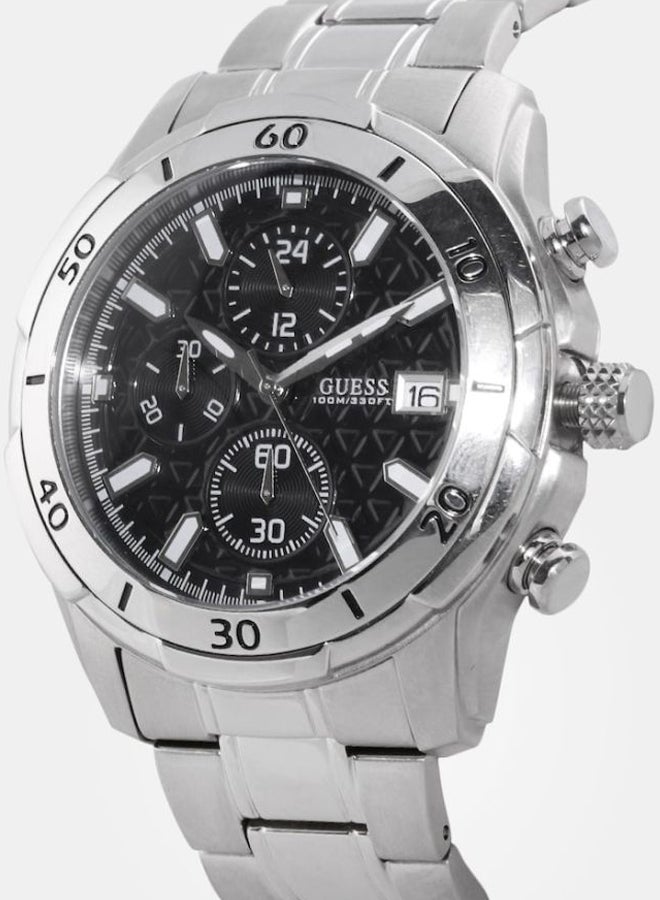 جس ساعة يد كرونوجراف مقاومة للماء طراز W0746G2 للرجال - Image 4