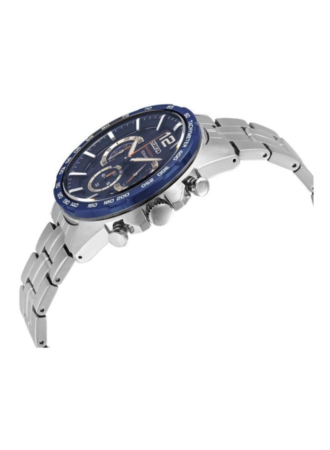 Seiko Men's Water Resistant Chronograph Watch SSB345P1 - Image 4