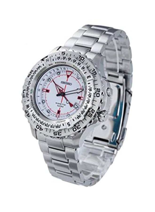 سيكو ساعة يد بعقارب سبورتس مقاومة للماء طراز SKA421 men - Image 3