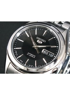 Men's Round Shape Stainless Steel Analog Wrist Watch 38 mm - Silver - SNKL23J1 - v1602003992/N15375626A_5