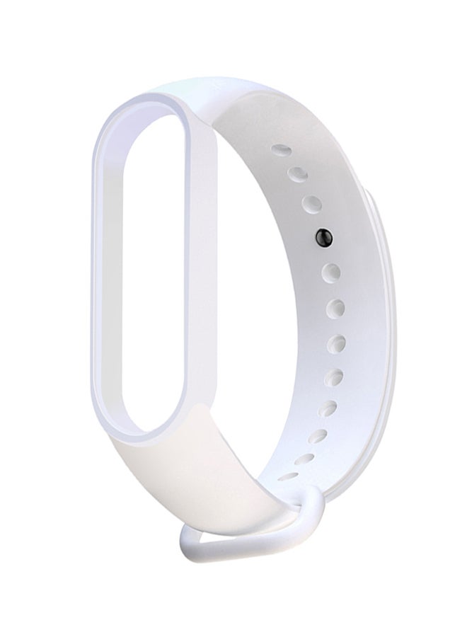 INEIX Replacement Strap For Xiaomi Mi Band 5 46.95 mm White  - Image 1