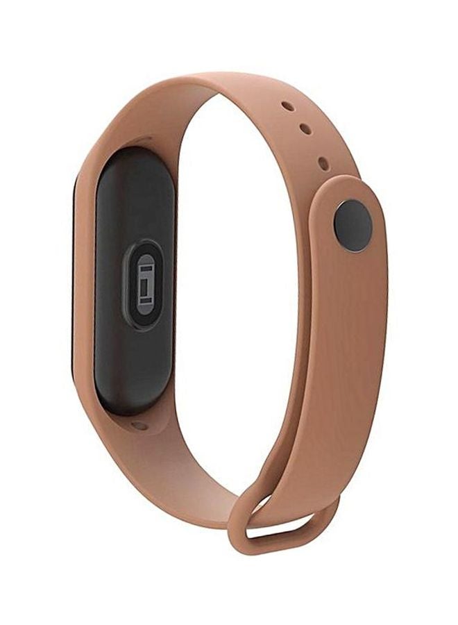 INEIX Replacement Strap For Xiaomi Mi Band 5 Brown - Image 3