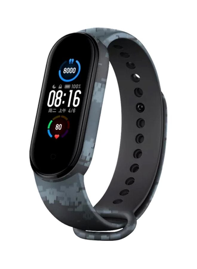 INEIX - Replacement Strap For Xiaomi Mi Band 5 Camouflage - Image 1