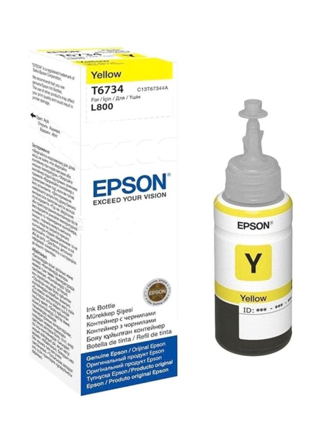 EPSON T6734 Ink Cartridge Yellow - Image 2