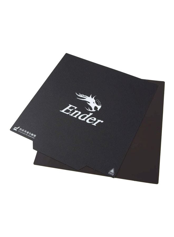كريليتي 3D غطاء لوح تسخين لطابعات إندر ثلاثية الأبعاد أسود  - Image 1