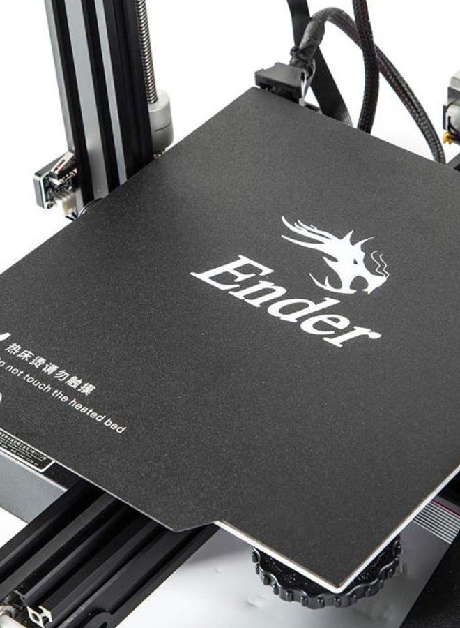 كريليتي 3D غطاء لوح تسخين لطابعات إندر ثلاثية الأبعاد أسود  - Image 5