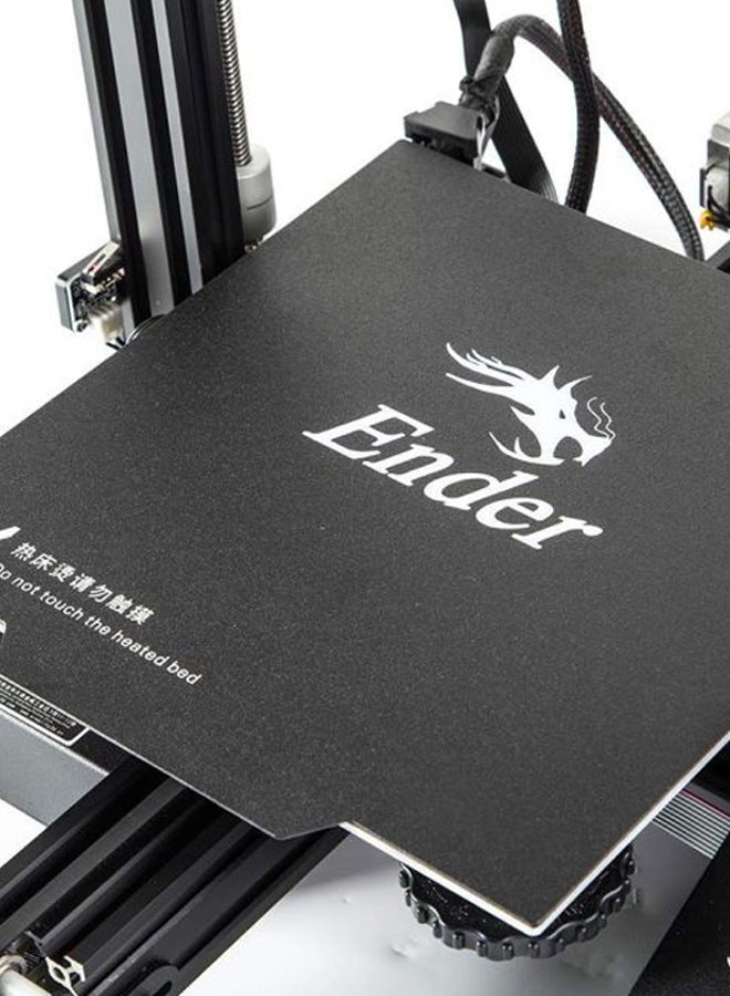 Creality 3D Heated Bed Cover For Ender 3 Printer Black  - Image 5