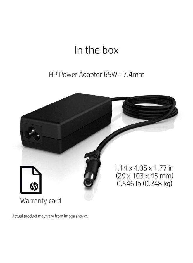 HP Replacement Charging Adapter For Compaq Laptop Black - Image 2