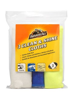 ARMOR ALL 3-Piece Clean And Shine Clothes Set 