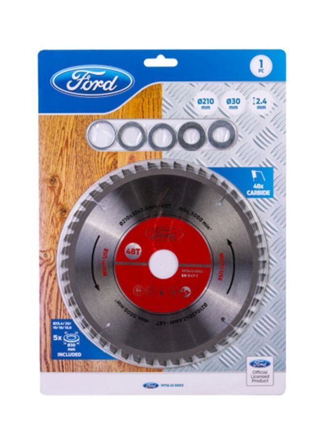 Ford Circular Saw Blade Grey/Red